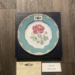 Woodmere White House Collection Dessert Salad Plate JAMES POLK 7-3/4" W/ Box